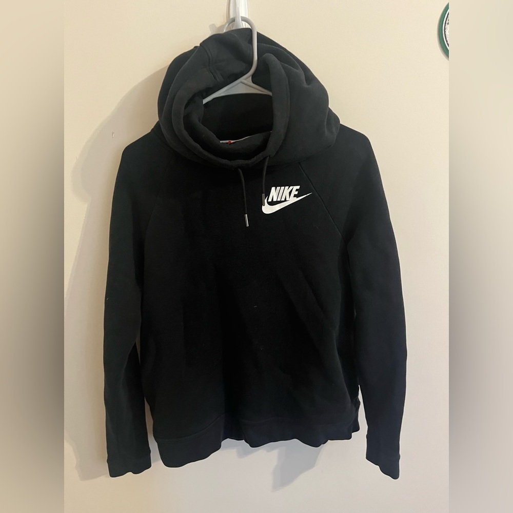 Black Nike hoodie size M